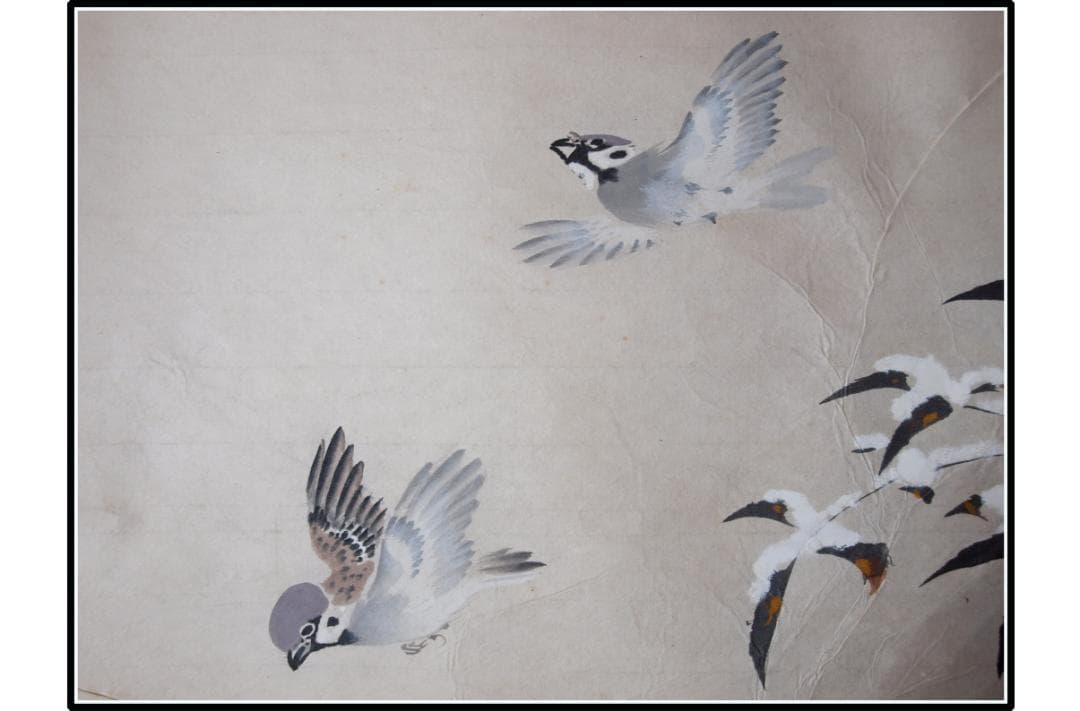 時代肉筆掛け軸その※3激安骨董品中国古董品古美術 X1017C3-2