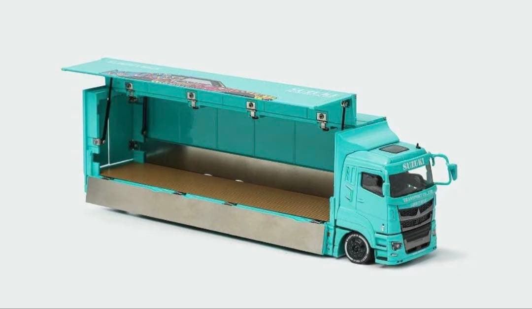 限定　GCD製1/64三菱ふそう スーパーグレート×リバティーウォーク トラック