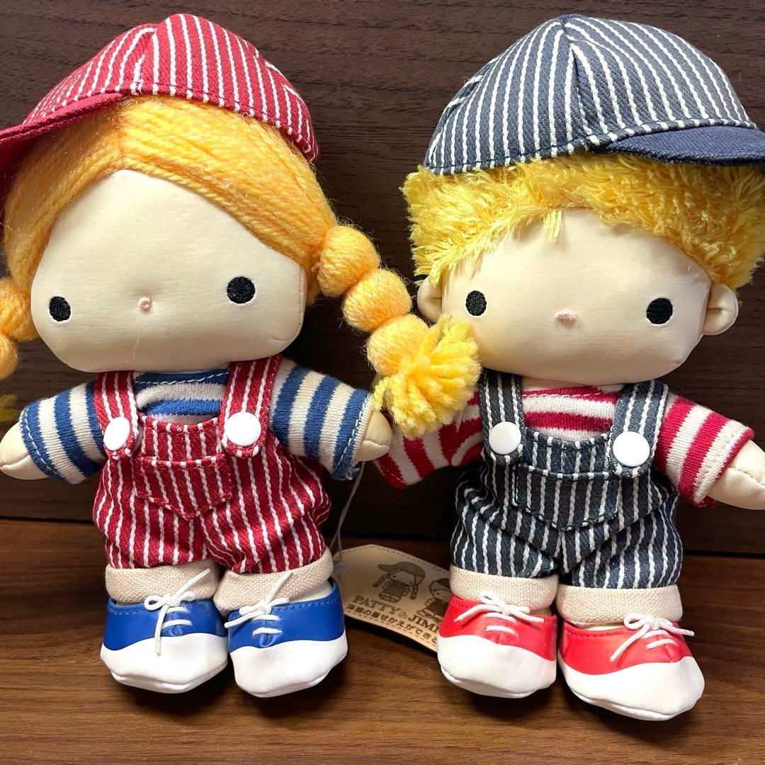 【希少】2003年　サンリオ パティ＆ジミー ドール 2体セット タグ付