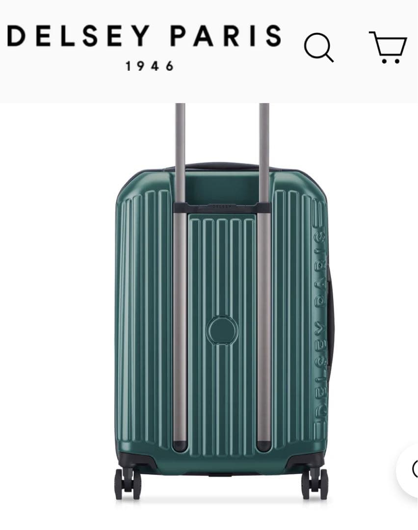 デルセー新品フロントオープン スーツケース機内持ち込み38L➕4L 拡張機能