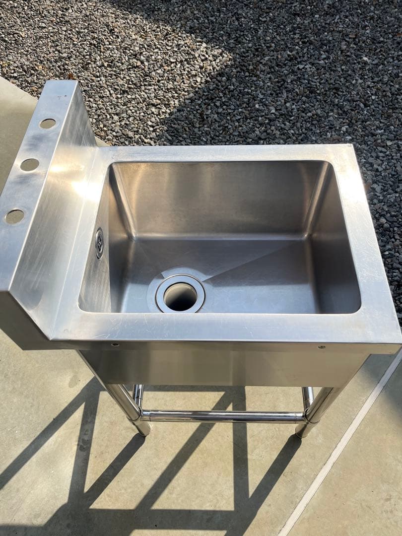 ステンレス1槽シンク 流し台 業務用　450×600×800