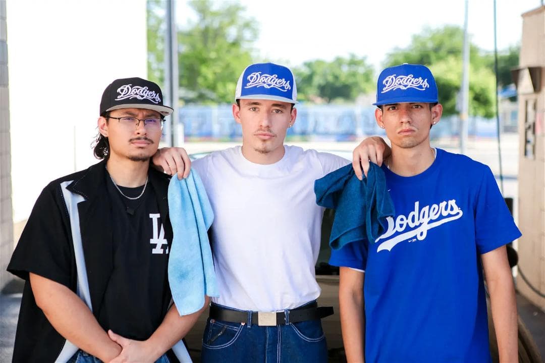 MC LA DODGERS 47 QUILL CAP BLACK 帽子 刺繍 黒