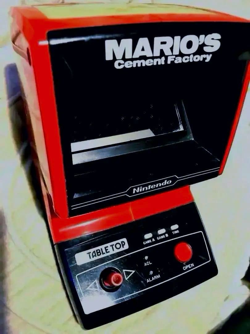 【激レア】ビンテージ・マリオのセメント・ファクトリー　TABLETOP