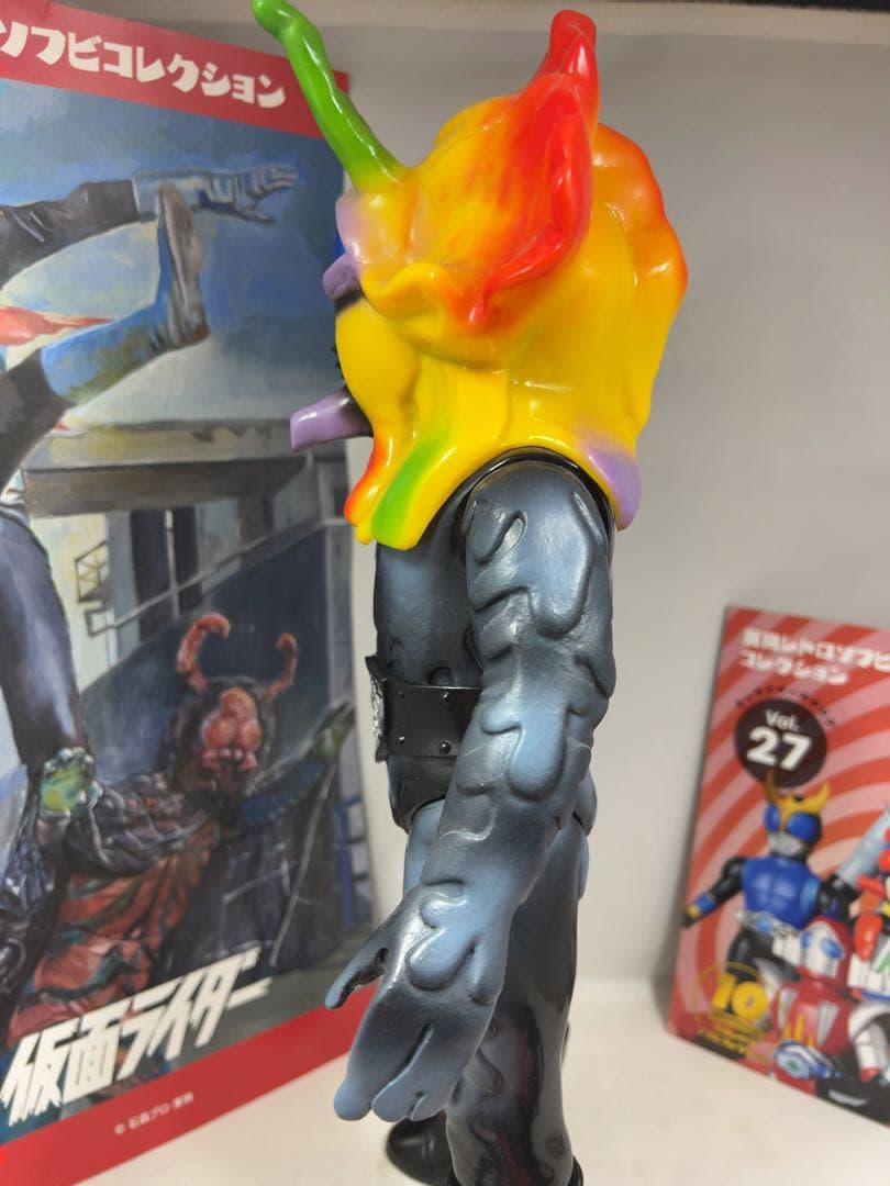 仮面ライダー　ドクダリアン　東映レトロソフビコレクション　キングサイズ