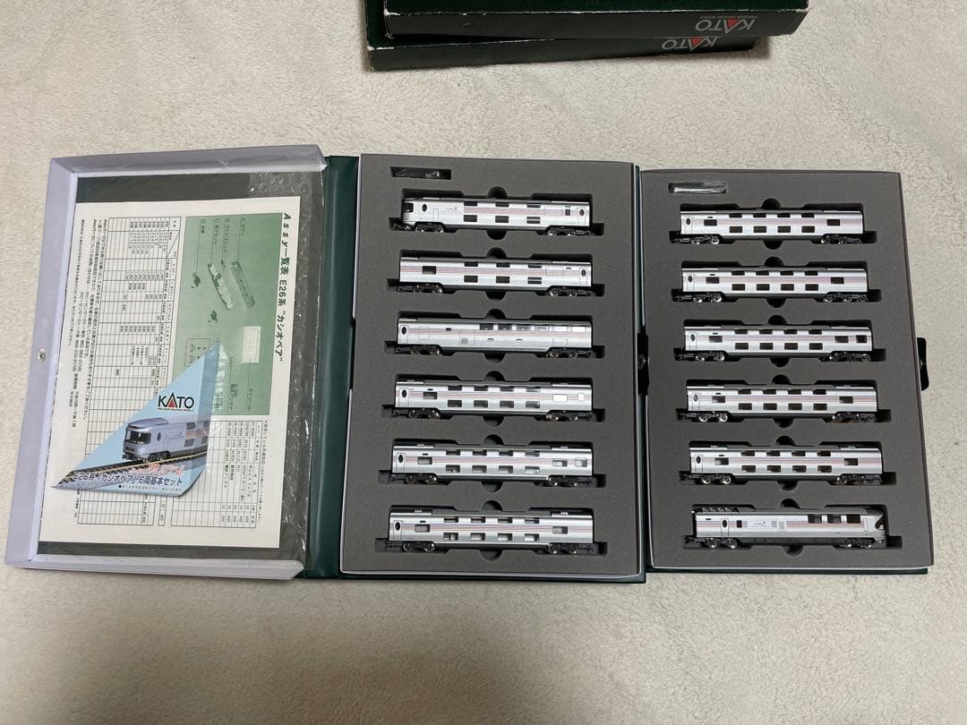 KATO 10-399+400 E26系カシオペア 基本+増結セット