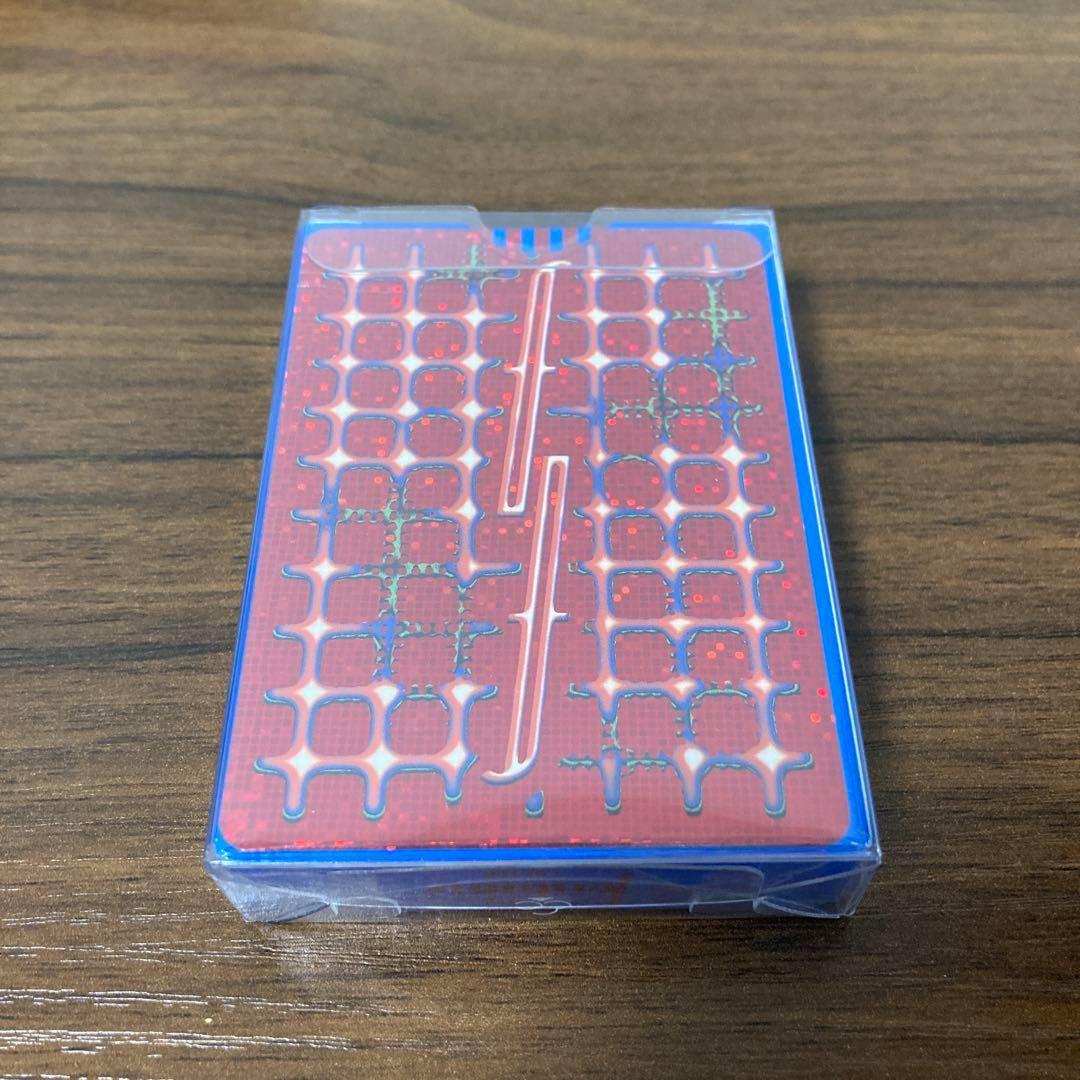 トランプ FONTAINE GRID RED