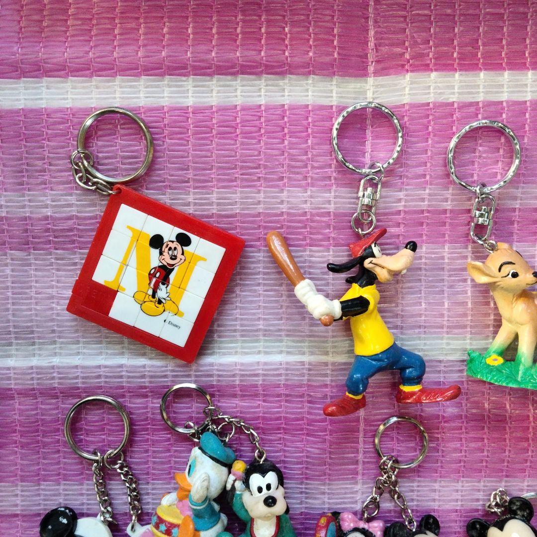 当時物　レトロ　ディズニー　キーホルダー　まとめ売り　24個