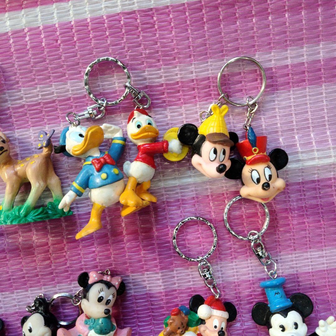当時物　レトロ　ディズニー　キーホルダー　まとめ売り　24個