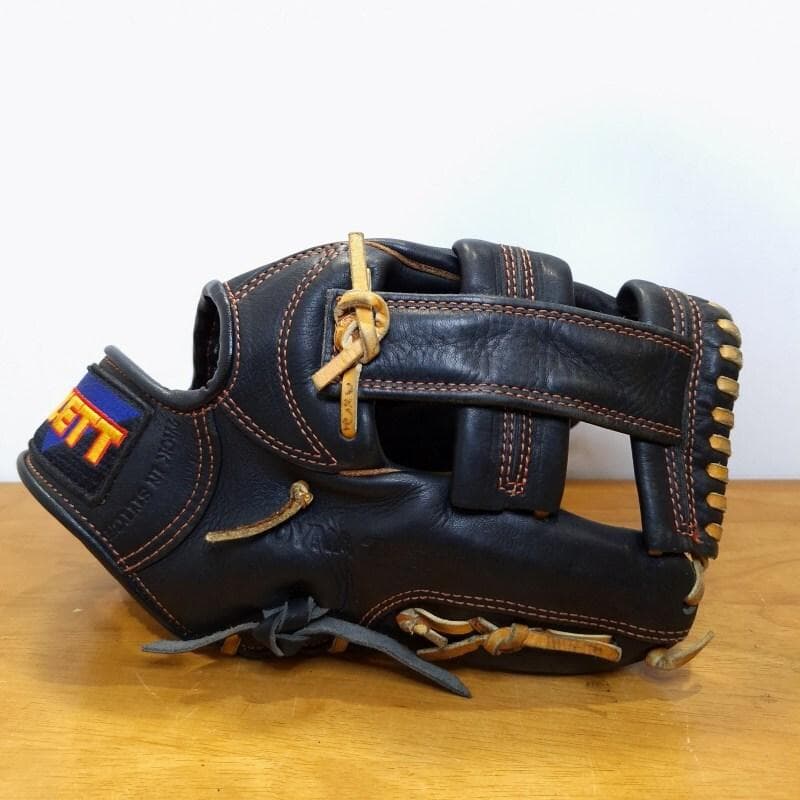 ZETT ゼット 日本製 バーノン2 旧ラベル 内野用 軟式グローブ