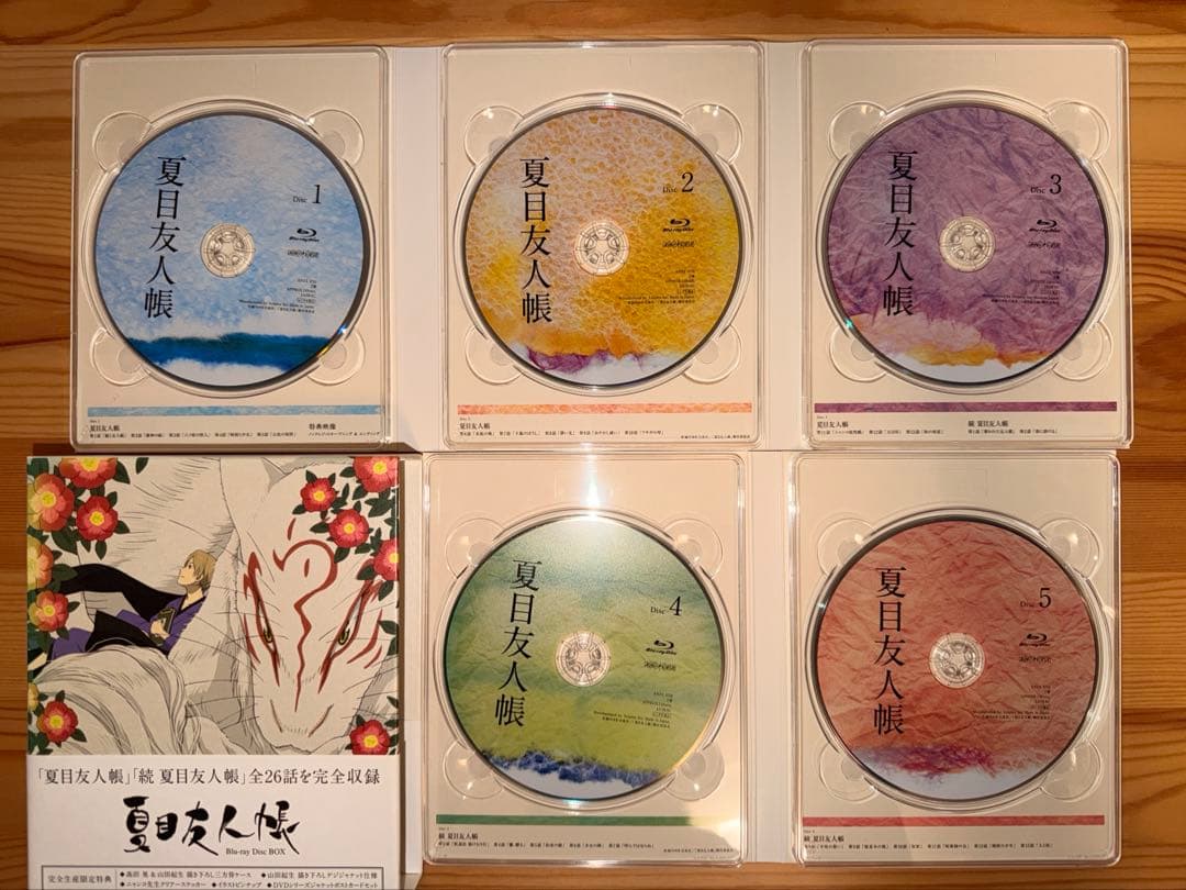 夏目友人帳 Blu-ray Disc BOX(第一期・第二期)〈完全生産限定版…