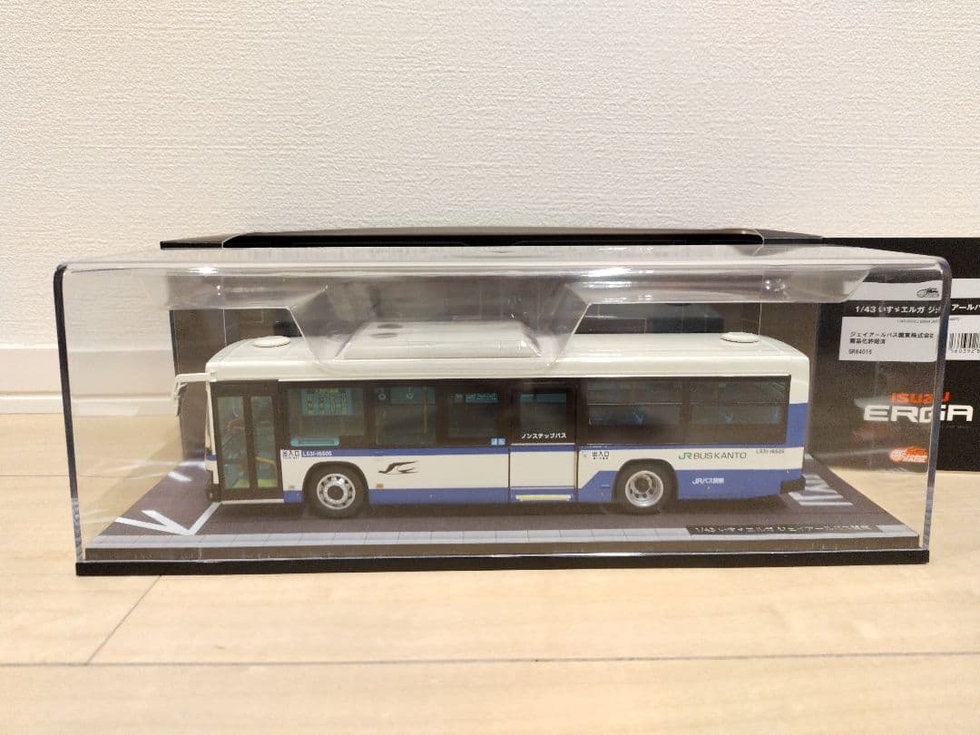 新品未開封　いすゞエルガ　1/43　ジェイアールバス関東