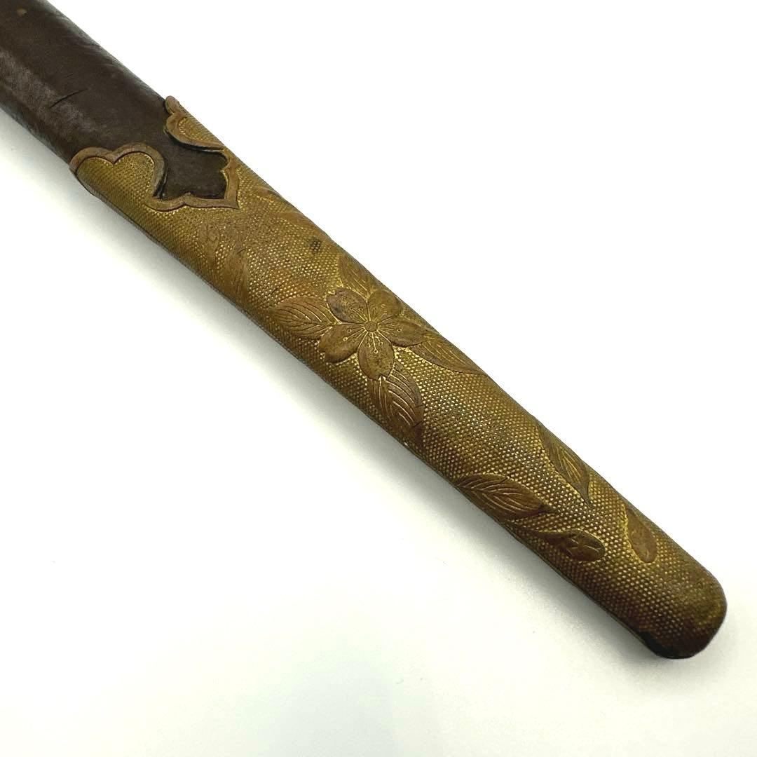 旧日本海軍 短刀 当時物 模造刀