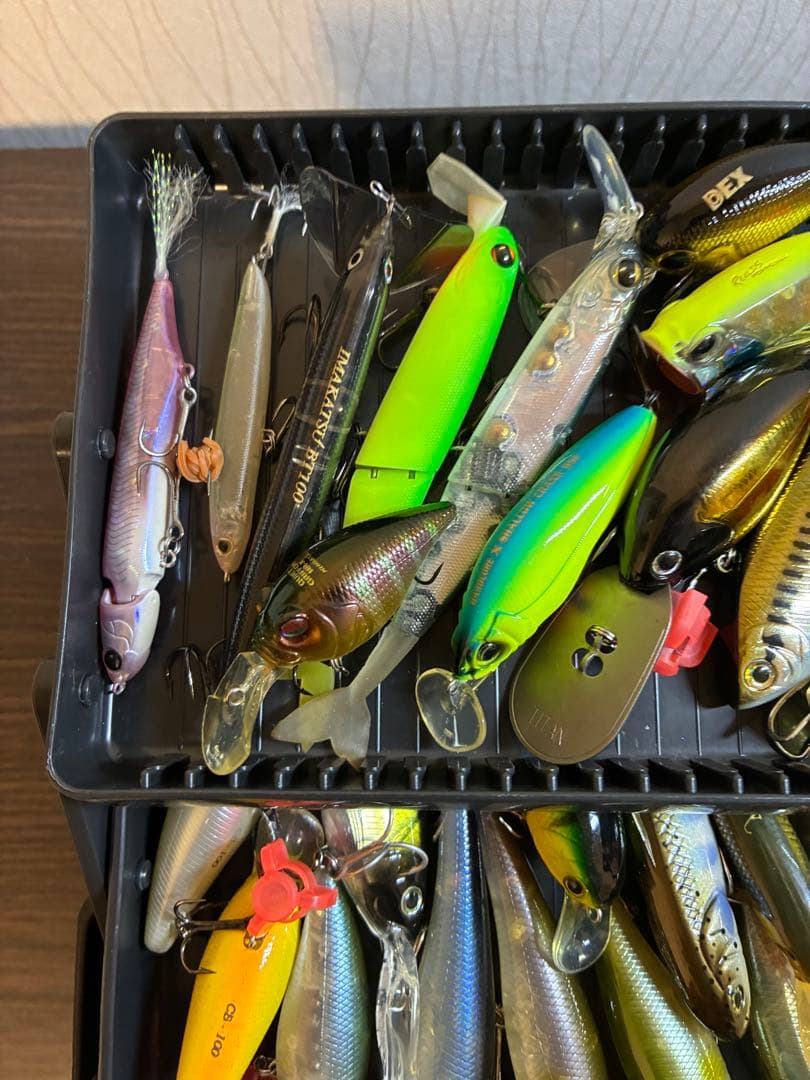 【最終値下げ】バス釣り引退セット　タックルボックス付き