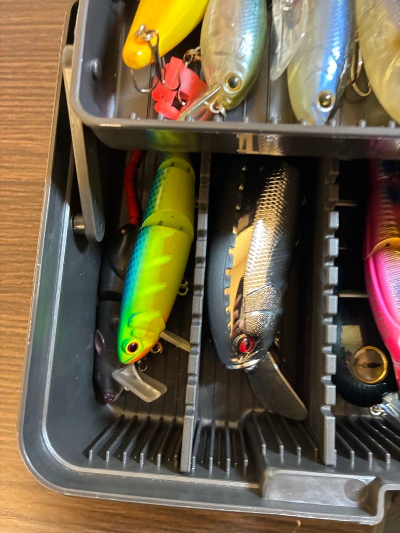 【最終値下げ】バス釣り引退セット　タックルボックス付き