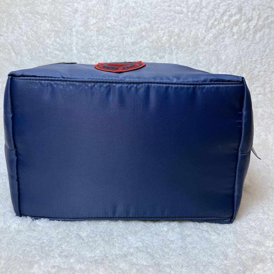 【極美品】パーリーゲイツ 2way ロッカーバッグ ワッペン ゴルフ ネイビー