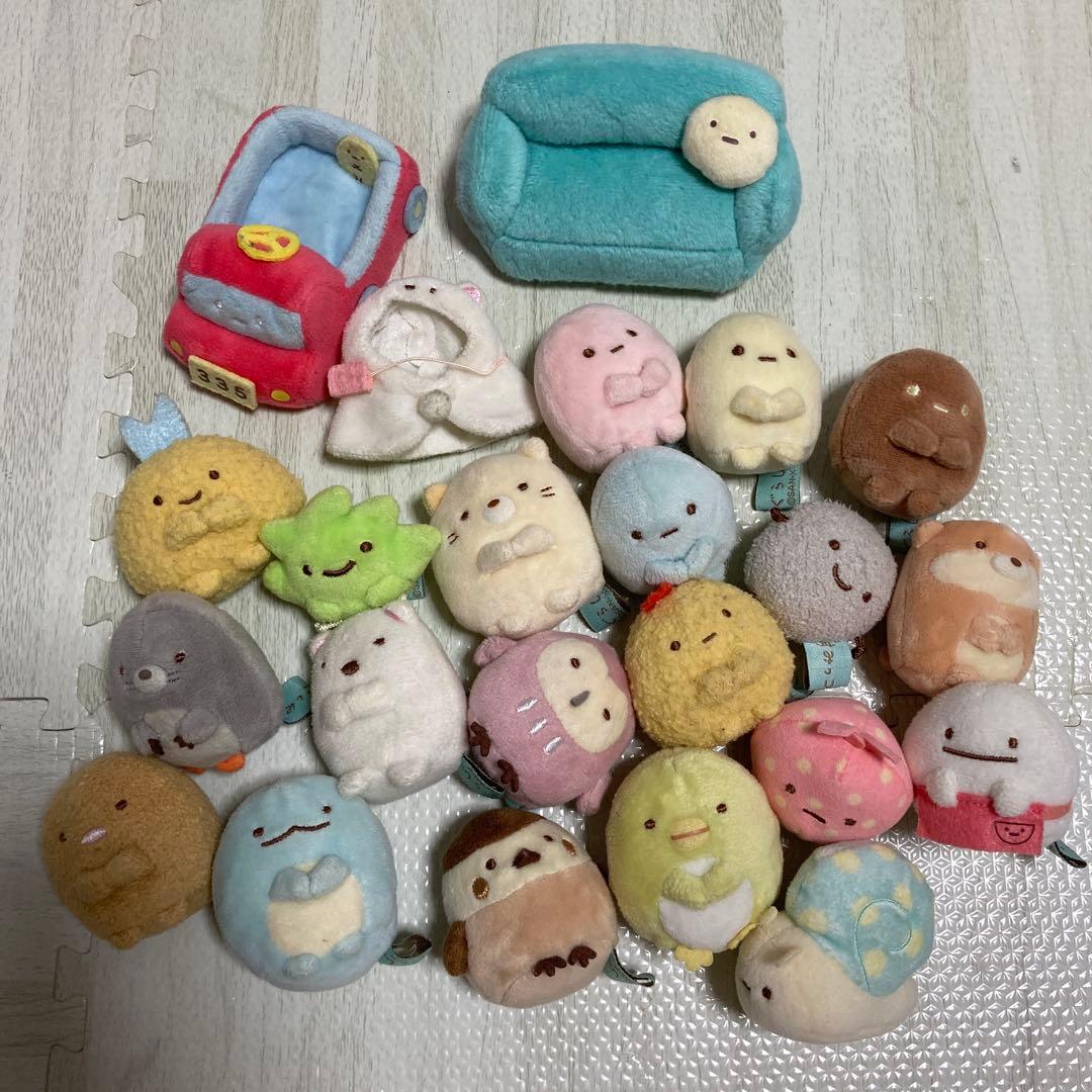 すみっコぐらし てのりぬいぐるみ 小物 24個　まとめ売り