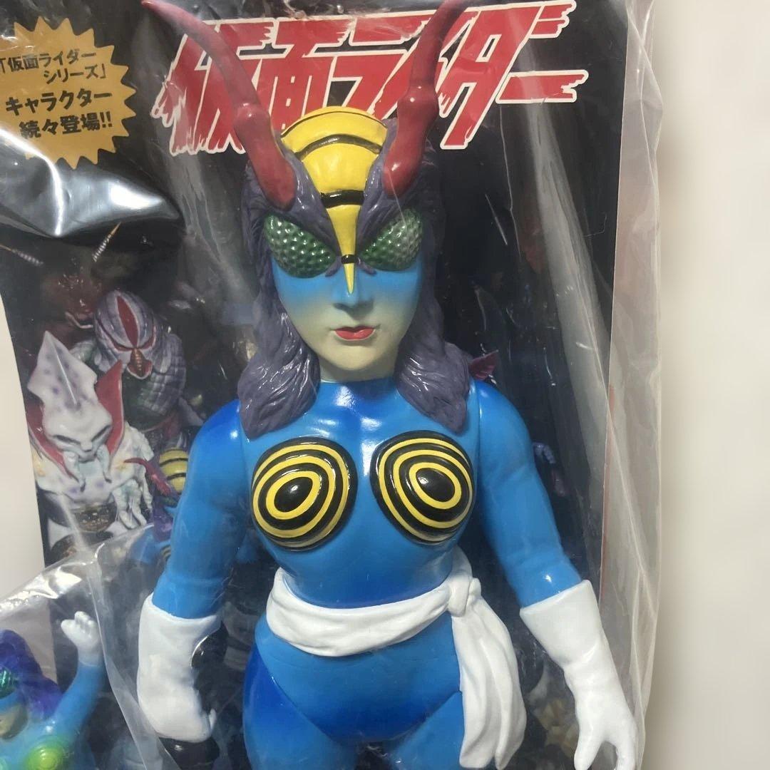 【レア白帯】 東映レトロソフビコレクション 蜂女 ワンフェス ミニソフビ 新色