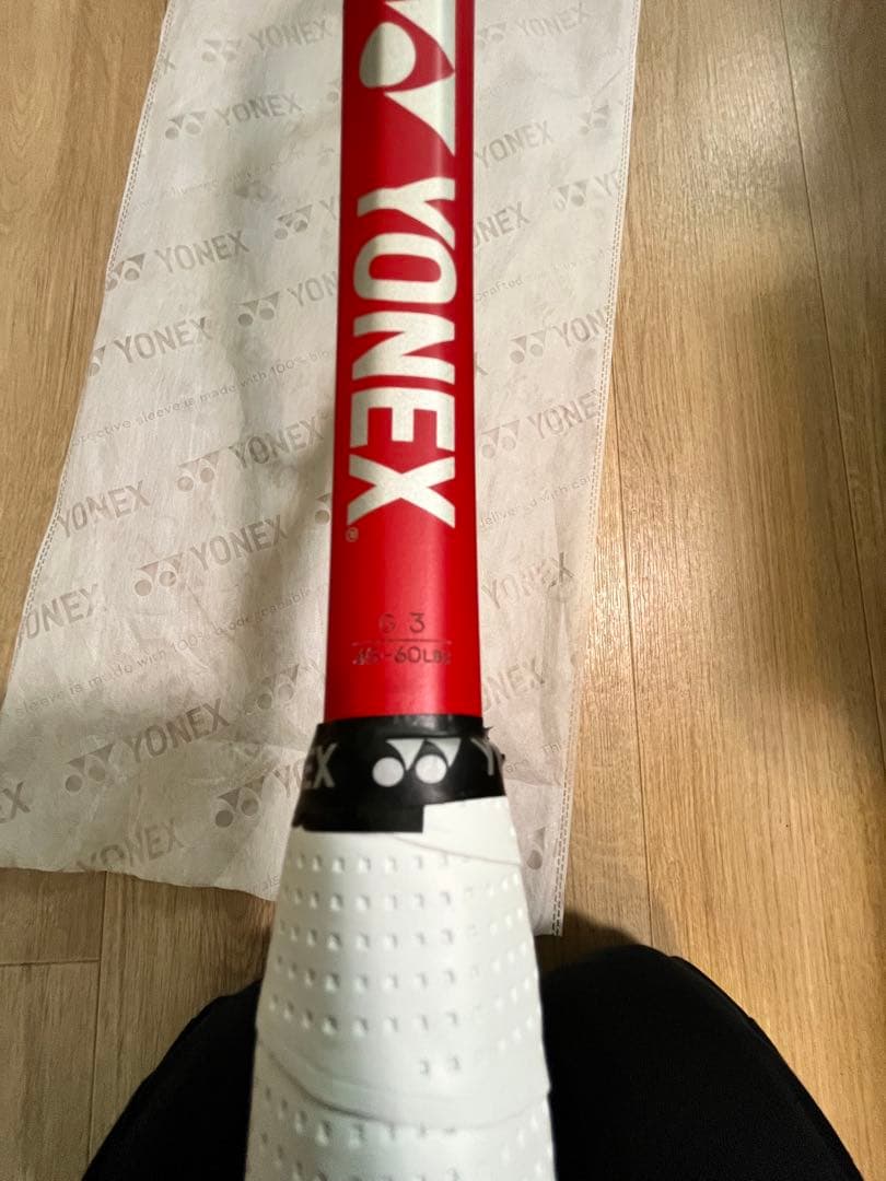 YONEX テニスラケット VCORE98 2023 G3 ガット無料で張り替え