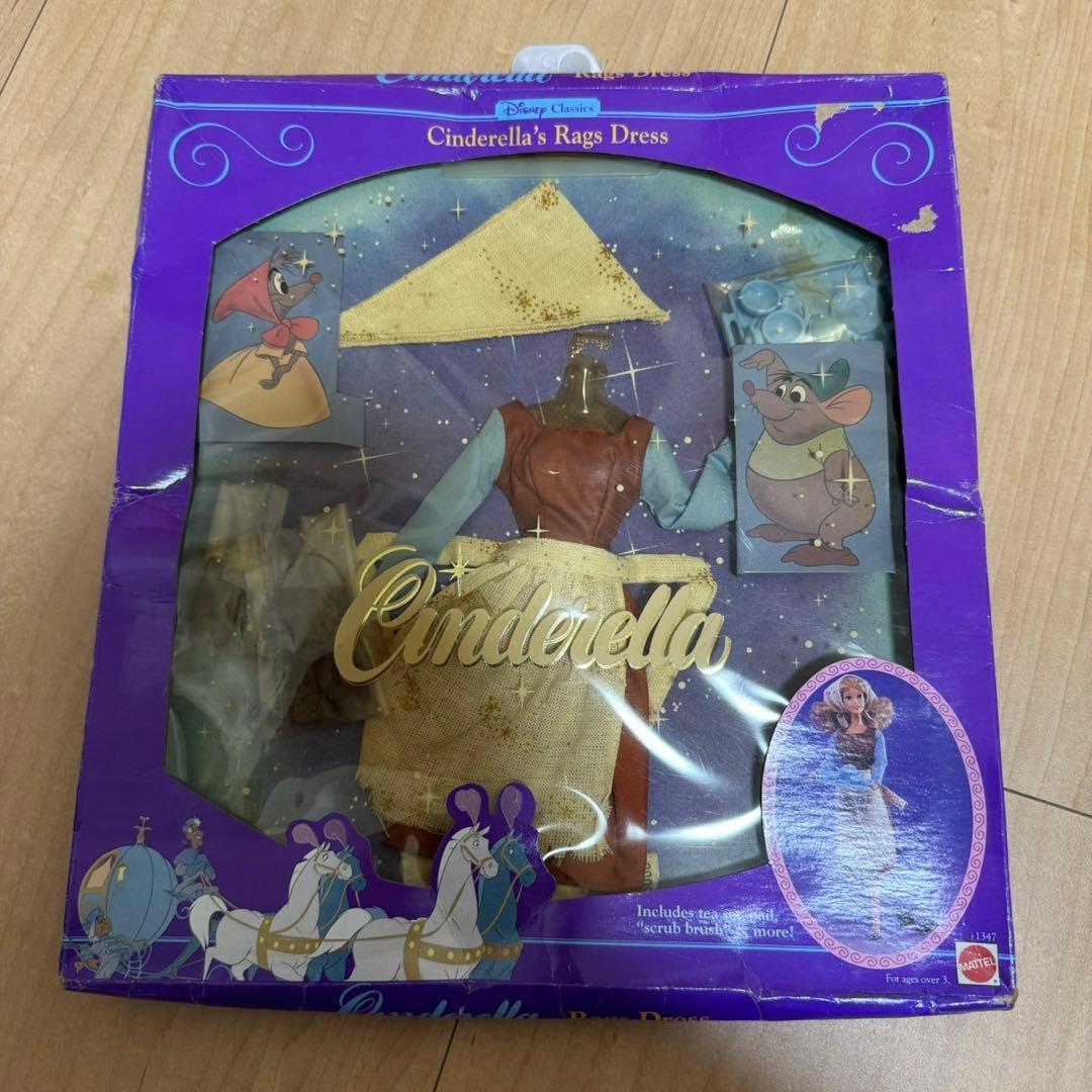 ディズニー シンデレラ プリンセス MATTEL クラシック rags ドレス