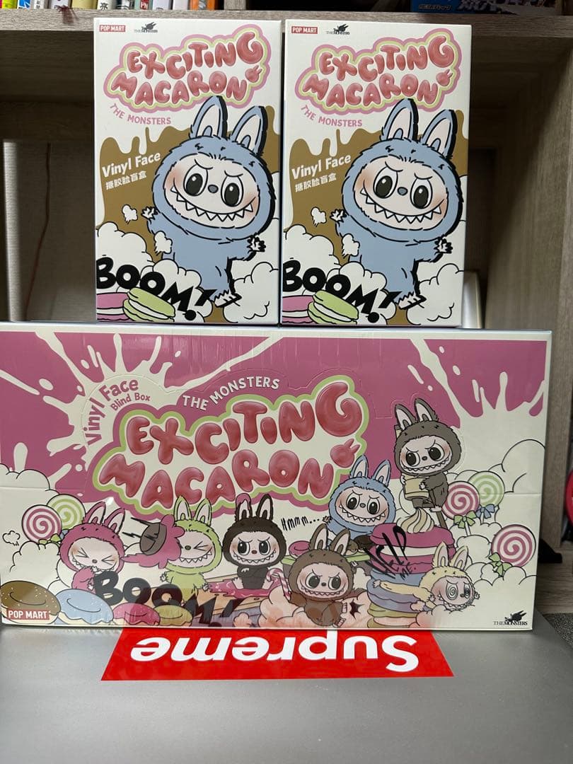 規品・未開封LABUBU ラブブ EXCITING MACARON 2箱