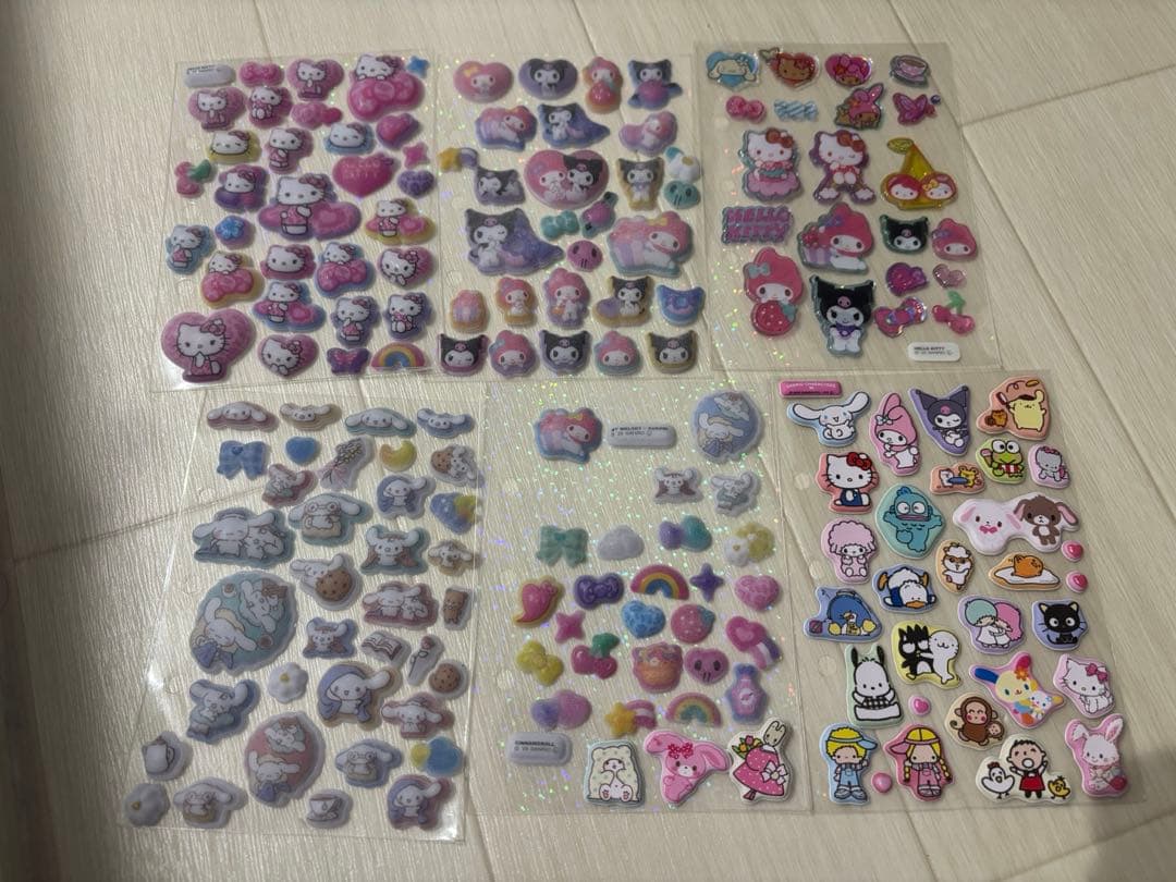 シール帳　完成品　正規品　サンリオ　シール