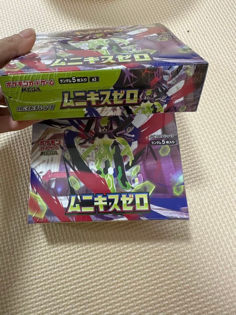 シュリンク付き ポケモンカードゲーム ムニキスゼロ 新品未開封