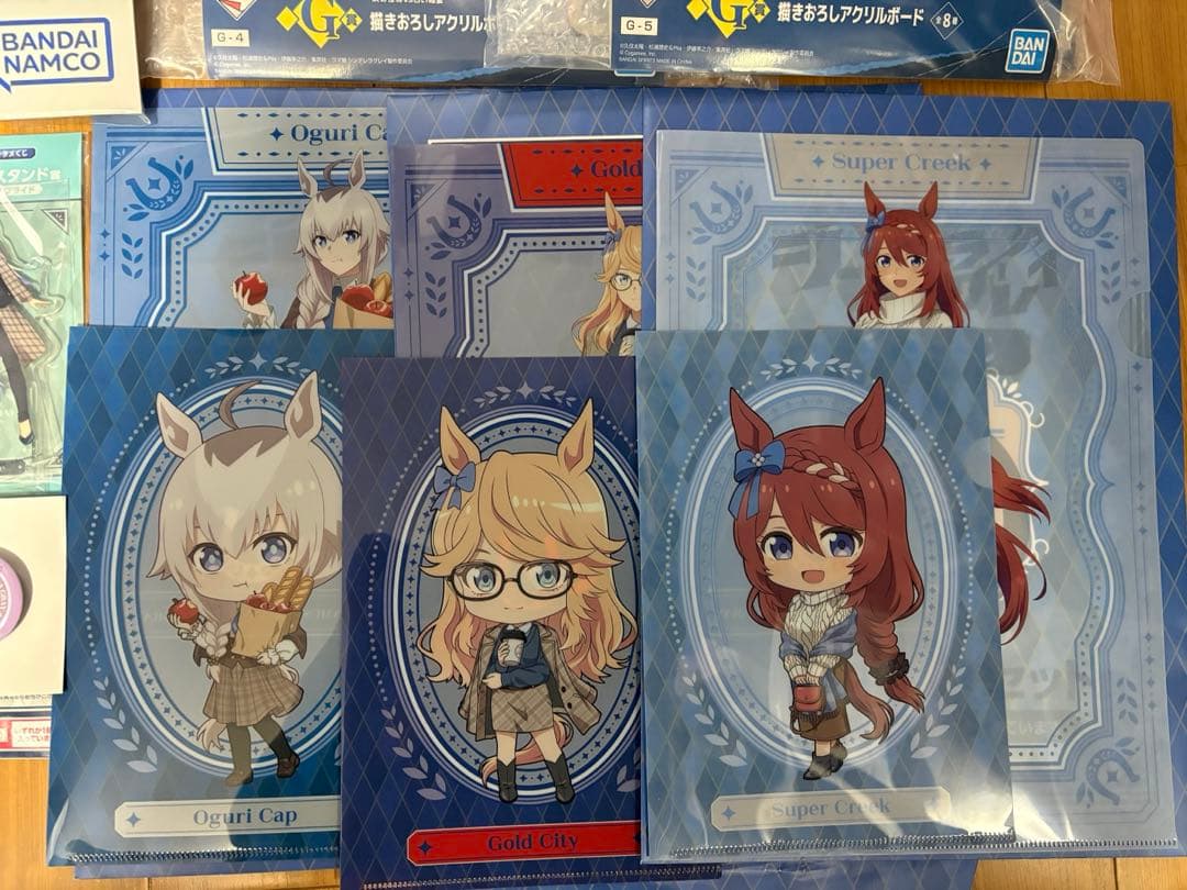 ウマ娘 シンデレラグレイ　エンタメ　一番くじ オグリキャップ　タマモクロスなど