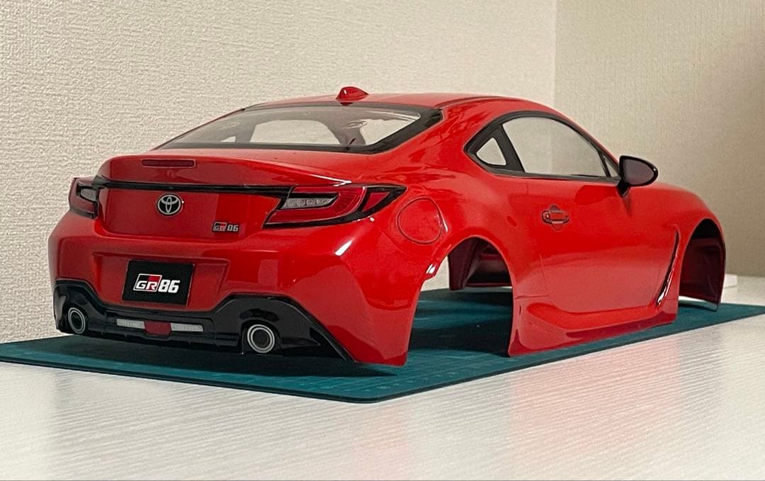 タミヤラジコンボディ　トヨタ　GR86