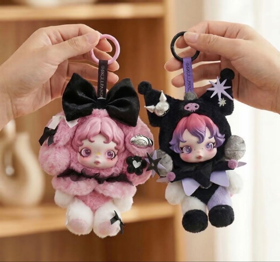 ポップマート　スクルパンダ　クロミ　マイメロディ　SKULLPANDA