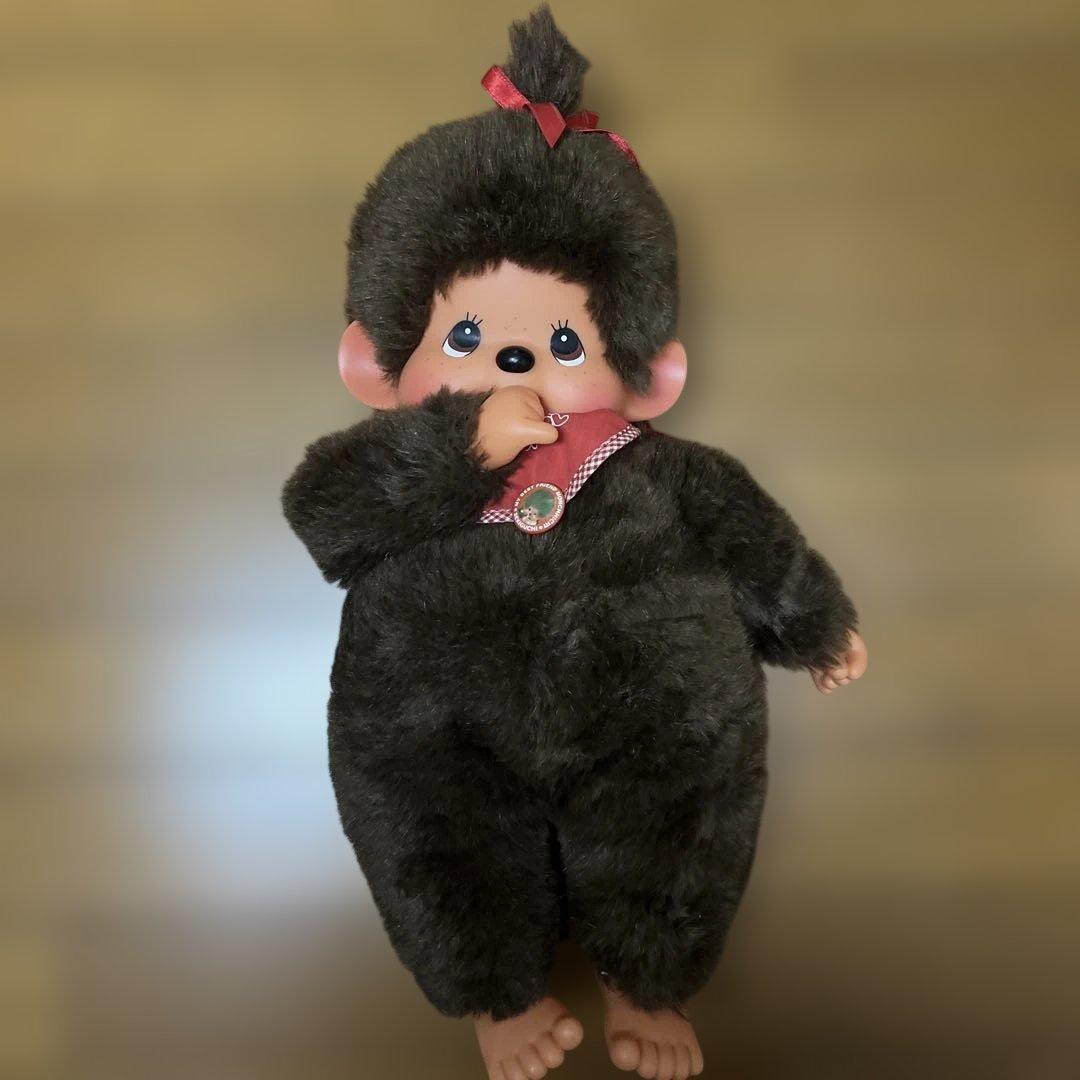 最終値下げモンチッチ ぬいぐるみ 黒 栃木限定モンチッチ