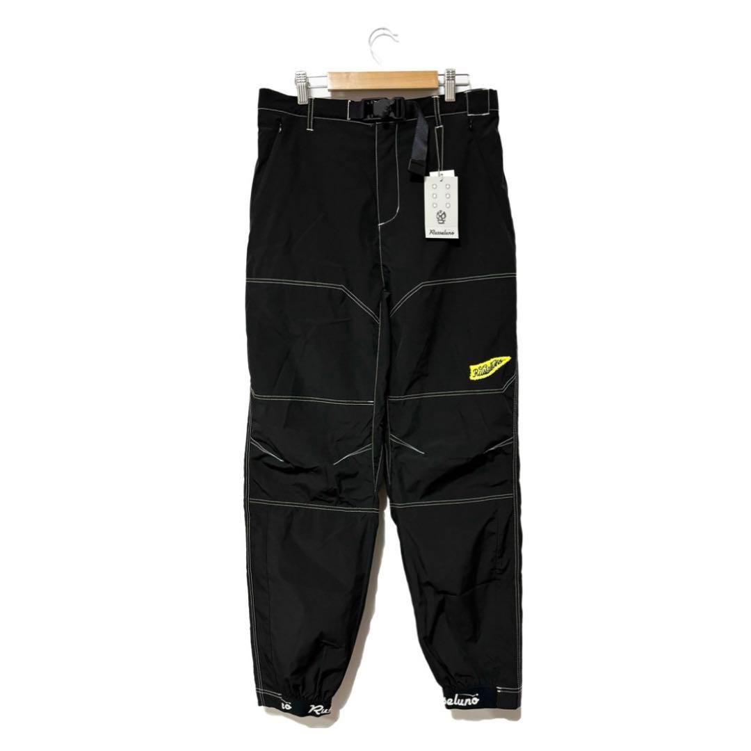 新品 ラッセルノ ゴルフ ウィンド ストップ ロング パンツ ブラック M 4