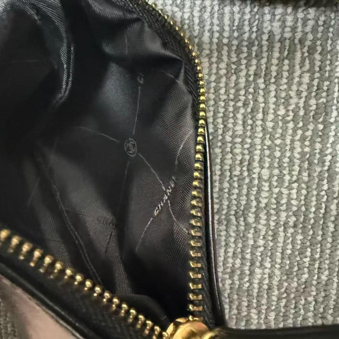 状態良好 ✨ブラック✨ cHaNeL✨サコッシュ パール付き