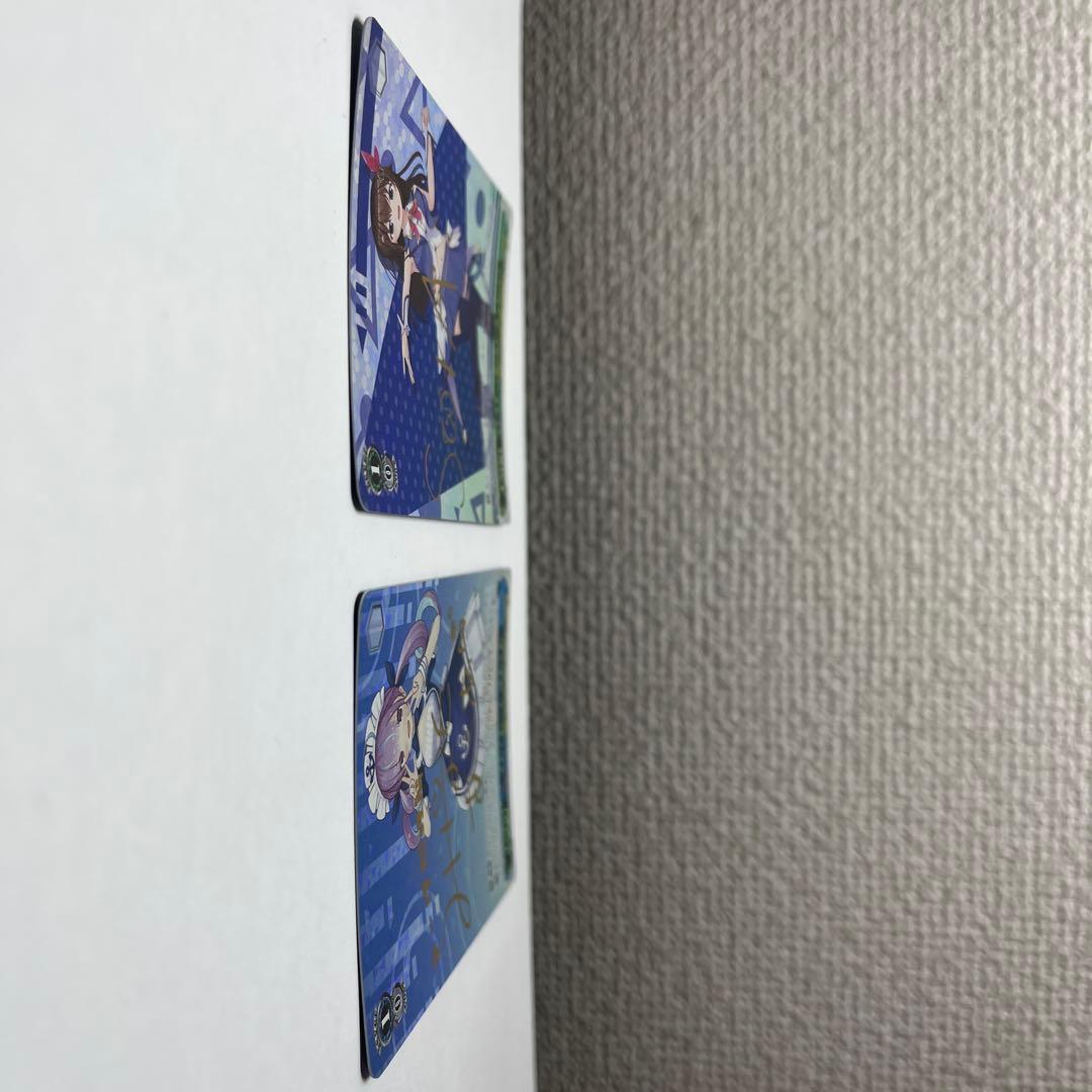 ホロライブカード　湊あくあ、ときのそら