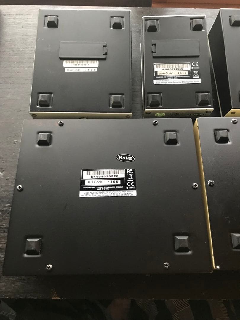BEHRINGER ヴィンテージエフェクターセット　未チェック