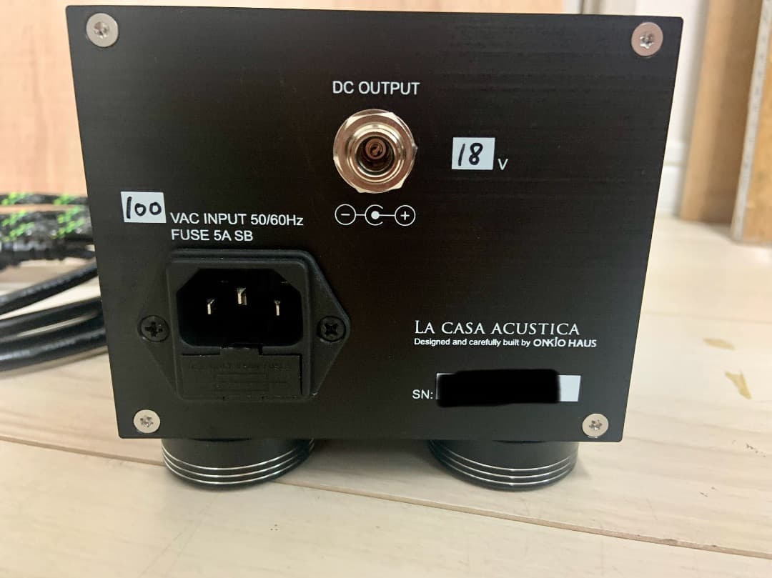 LA CASA ACUSTICA 高音質電源 美品　antelope audio