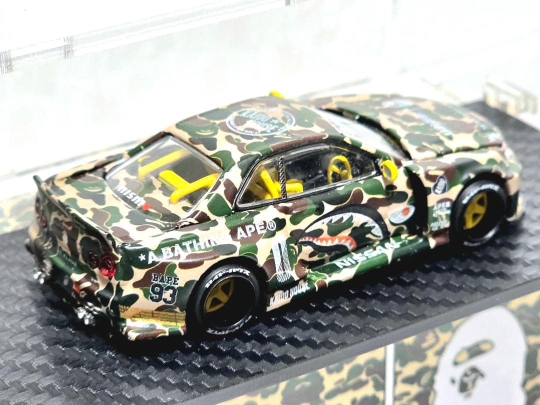 MINIGT KAIDO★HOUSE R34 スカイライン BAPE
