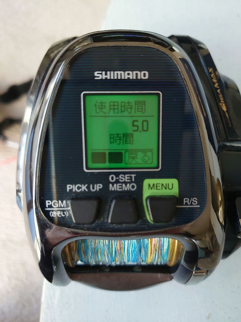 超美品 シマノ 18 BeastMaster2000 PE4ライン付き