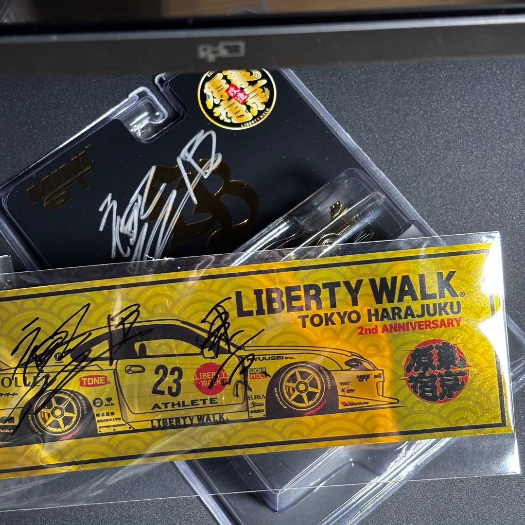 LBWK 原宿2周年 セット 加藤会長 直筆サイン S15ゴールド＋チケット