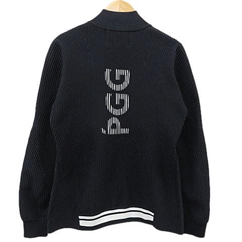 美品 パーリーゲイツ 2023 ニットジャケット サイズ0 非売品[M5167]