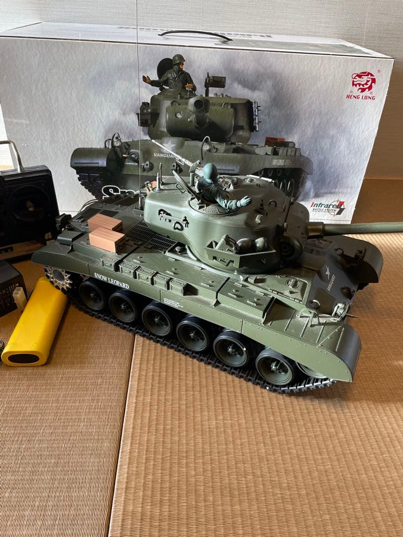 ヘンロン 1/16スケール 戦車 ラジコン アメリカ M26 パーシング