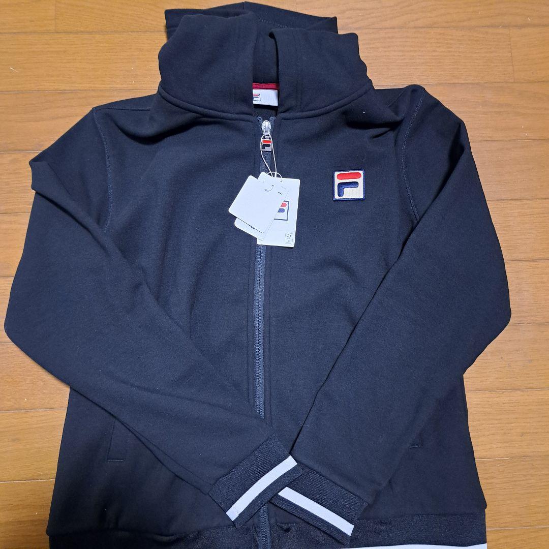 FILA テニスウェア フルジップアップパーカー M 長袖 フィラ ウェア