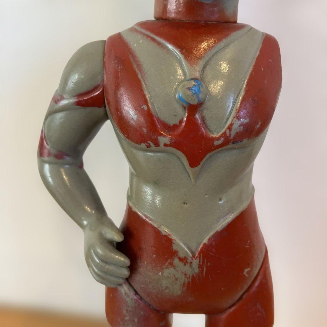 gam48　マルサン　ウルトラマン　ソフビ　当時物　ブルマァク　ジャンク品