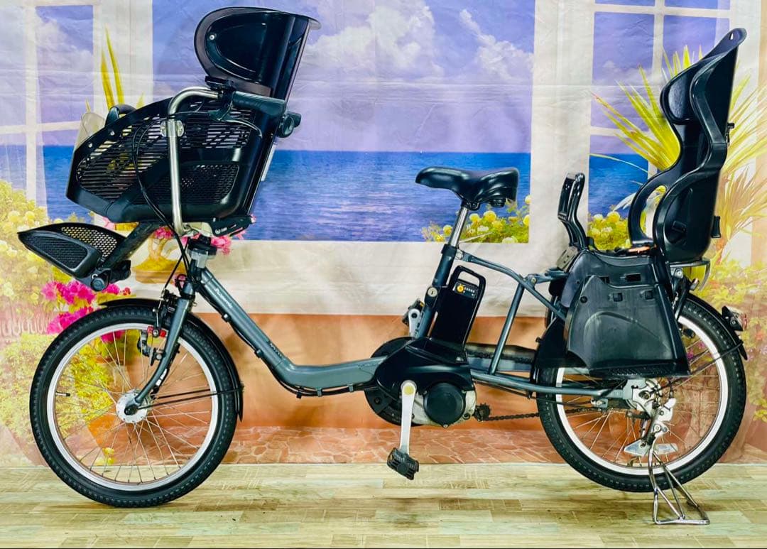 限定価格！ギュット⭐️12AHパナソニック子供乗せ電動アシスト自転車Y2889