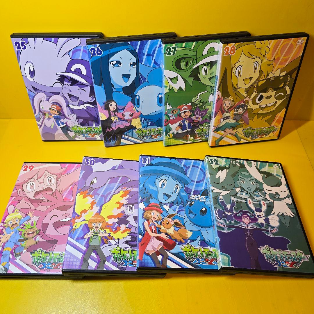 ※新品ケース交換済み　ポケットモンスターXY 全32巻XY&Z DVD 全16巻