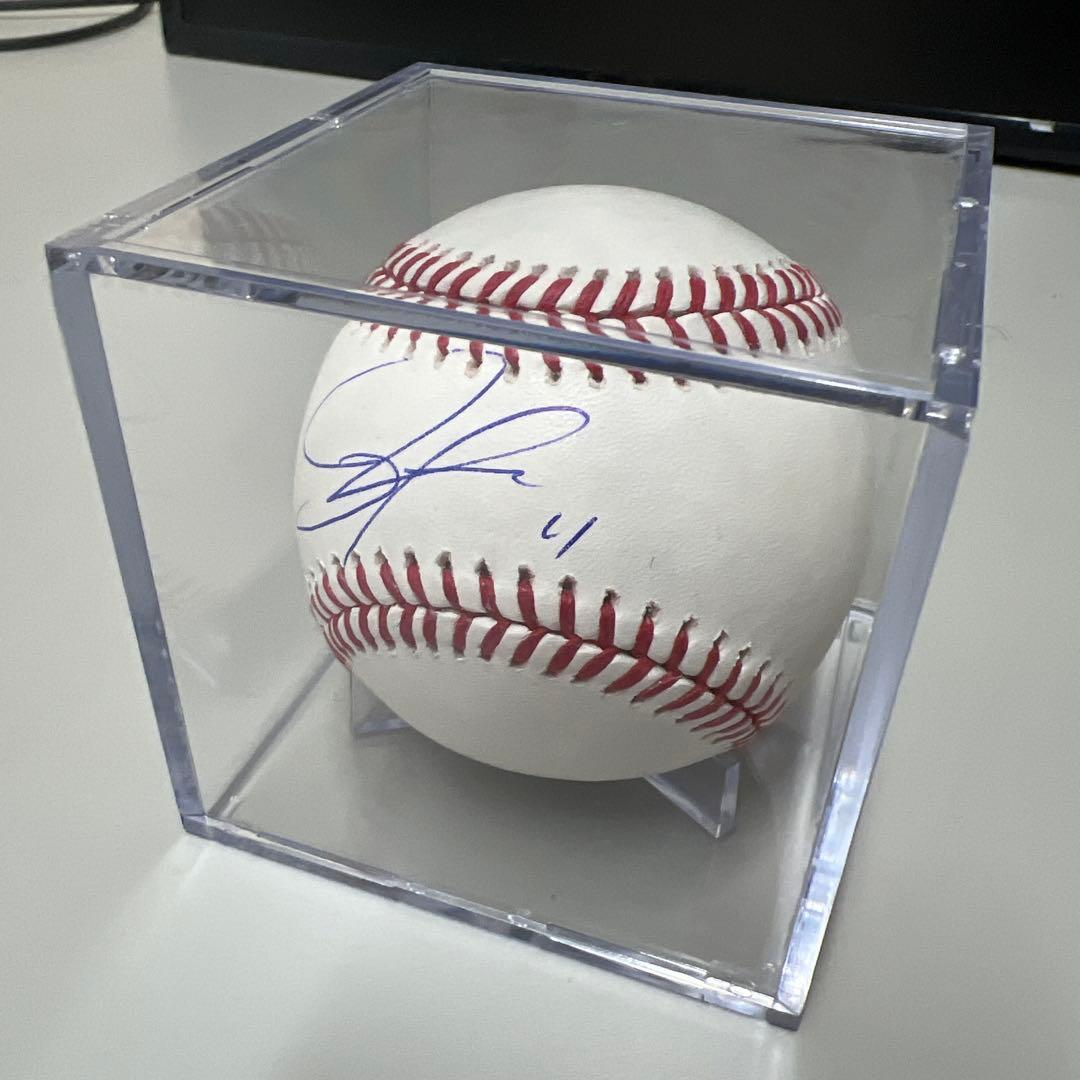 佐々木朗希 サイン入り野球 MLB