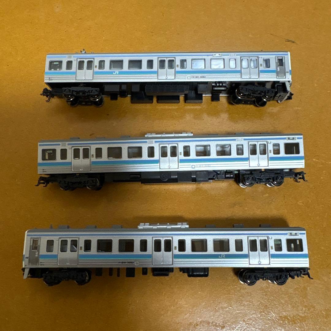 【ジャンク】KATO 211系3000番台(長野色)旧製品