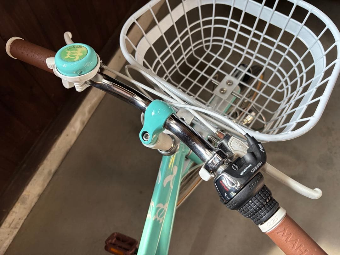 子供用自転車 24インチ マハロ ライトグリーン イオンバイク　maharo