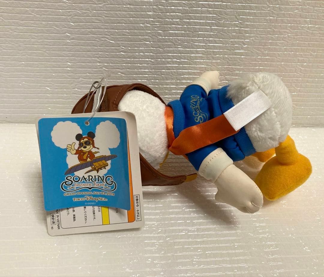 東京ディズニーリゾート　ドナルドダック　デイジーダック　ぬいぐるみバッジ　セット