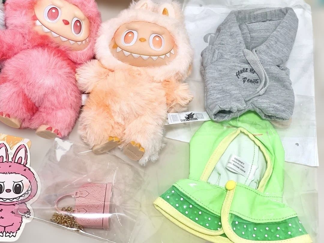 ラブブ　LABUBU セット　エナジー、マカロン、エビフライ他