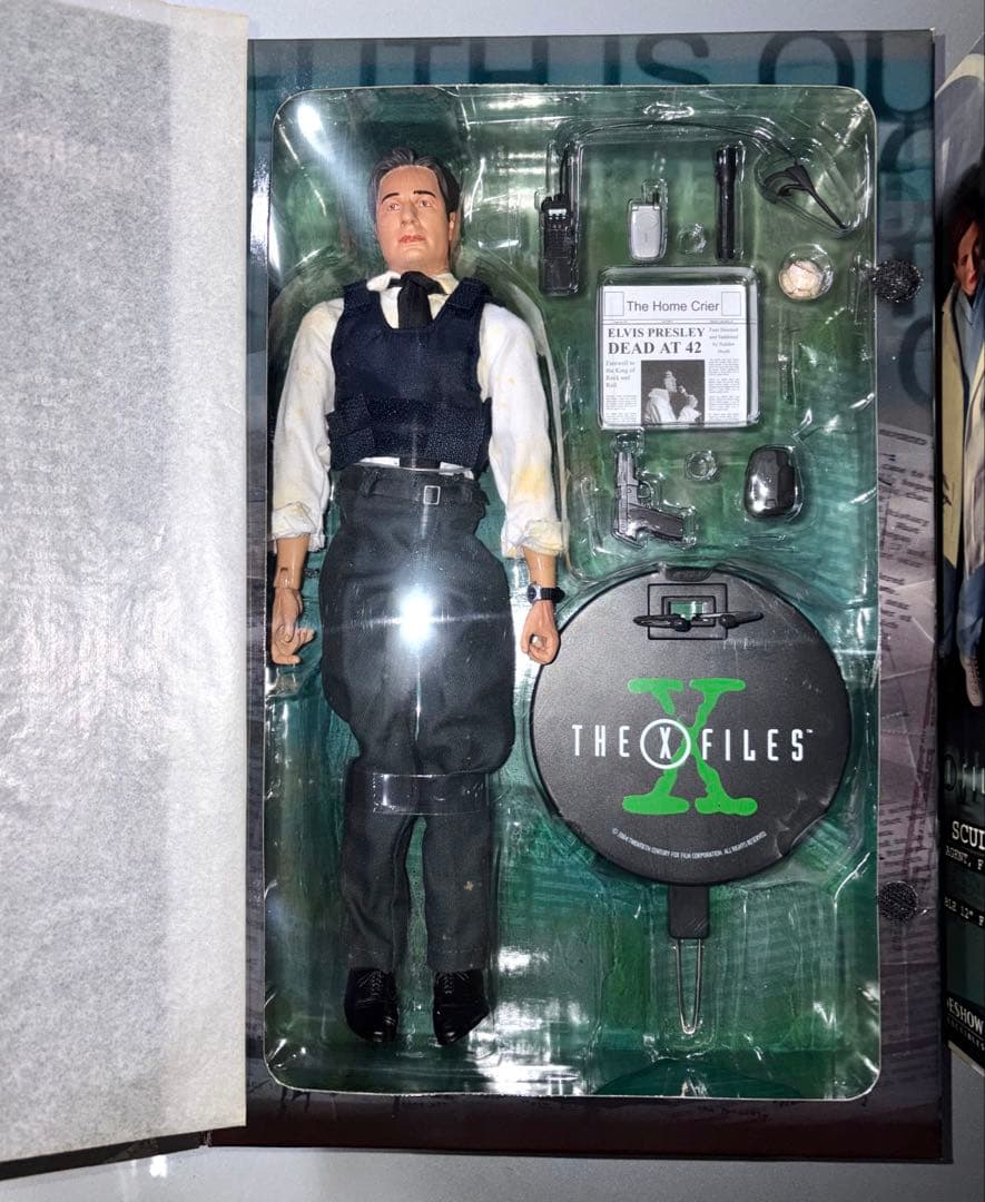 SIDESHOW 1/6 X-FILES F.モルダー，D.スカリー セット